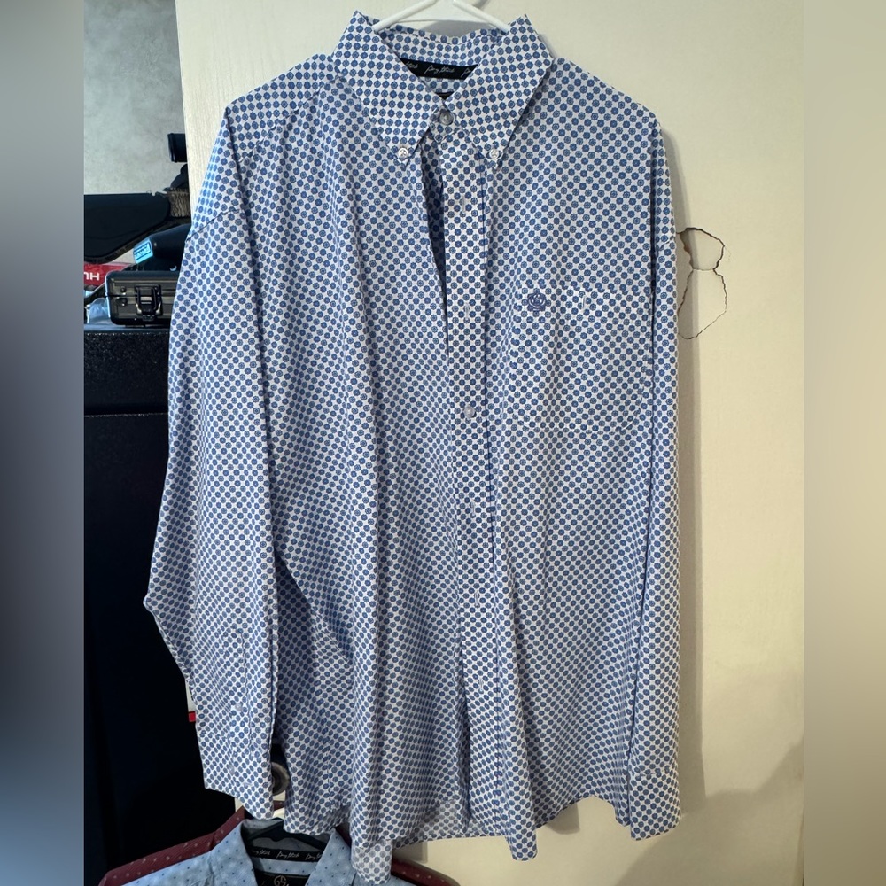 George strait button down shirt